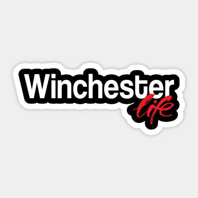 Winchester Life Sticker by ProjectX23